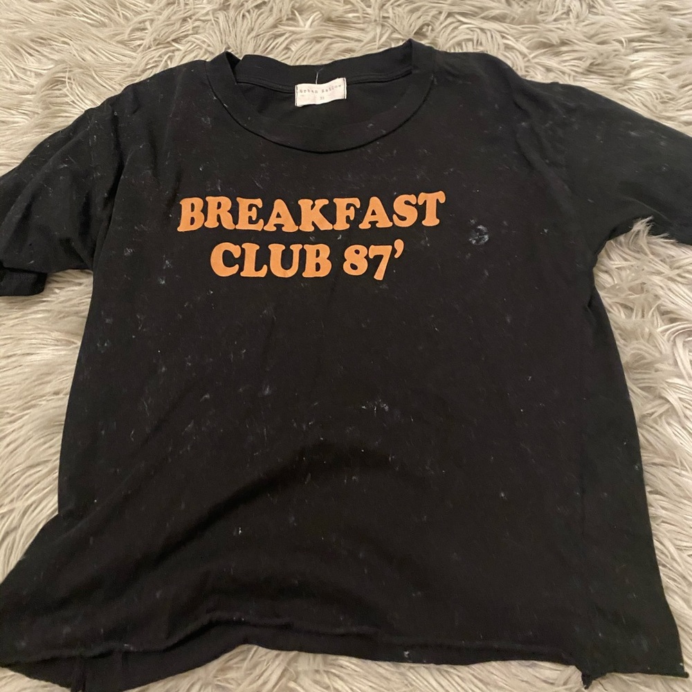 break fast club crop top